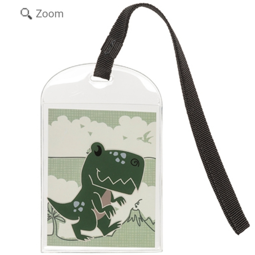 👀50% OFF - NWT‼️Thirty-One brand "Dino Parade" Take Along Bag Tags